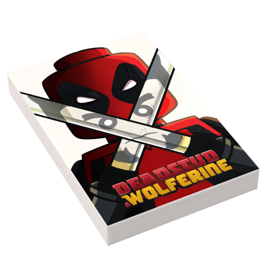 Deadstud & Wolferine (Version 1) Movie Cover (2x3 Tile) - B3 Customs