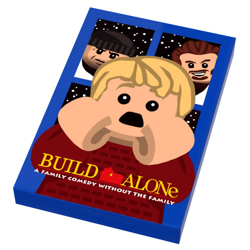 Build Alone Movie Cover (2x3 Tile) made using LEGO part - B3 Customs