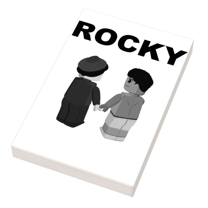 Rocky Movie Cover (2x3 Tile) - B3 Customs