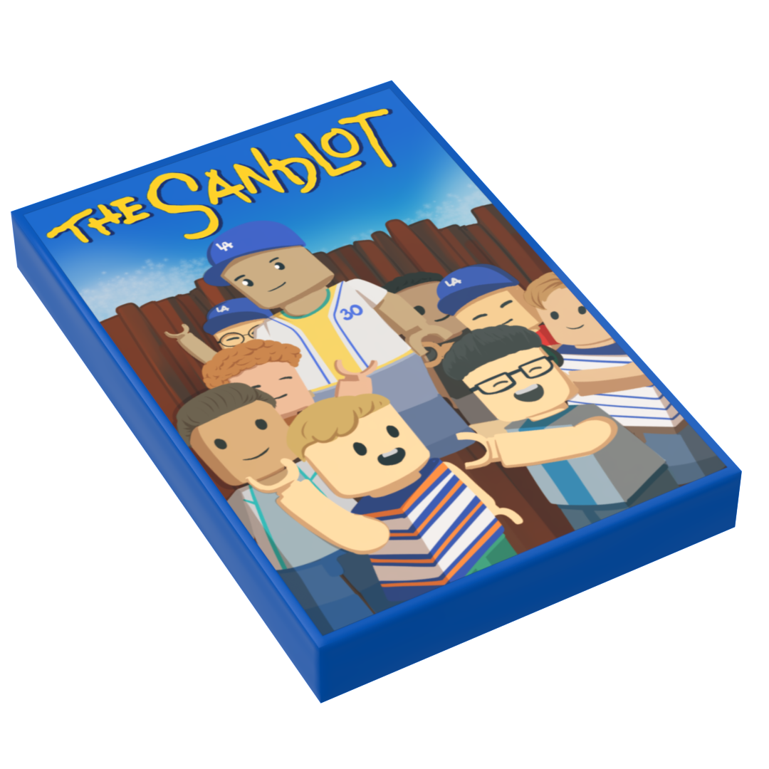 Sandlot Movie Cover (2x3 Tile) - B3 Customs