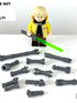 Custom Space Hero Metallic Hilts Pack for LEGO Minifigs
