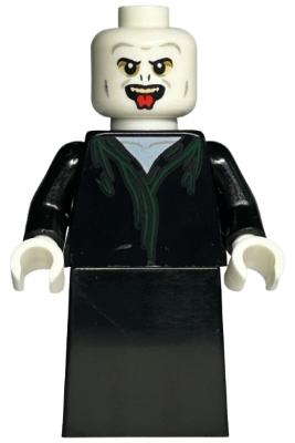Voldemort (White Head, Black Skirt, Tongue Out) - LEGO Harry Potter Minifigure (2022)