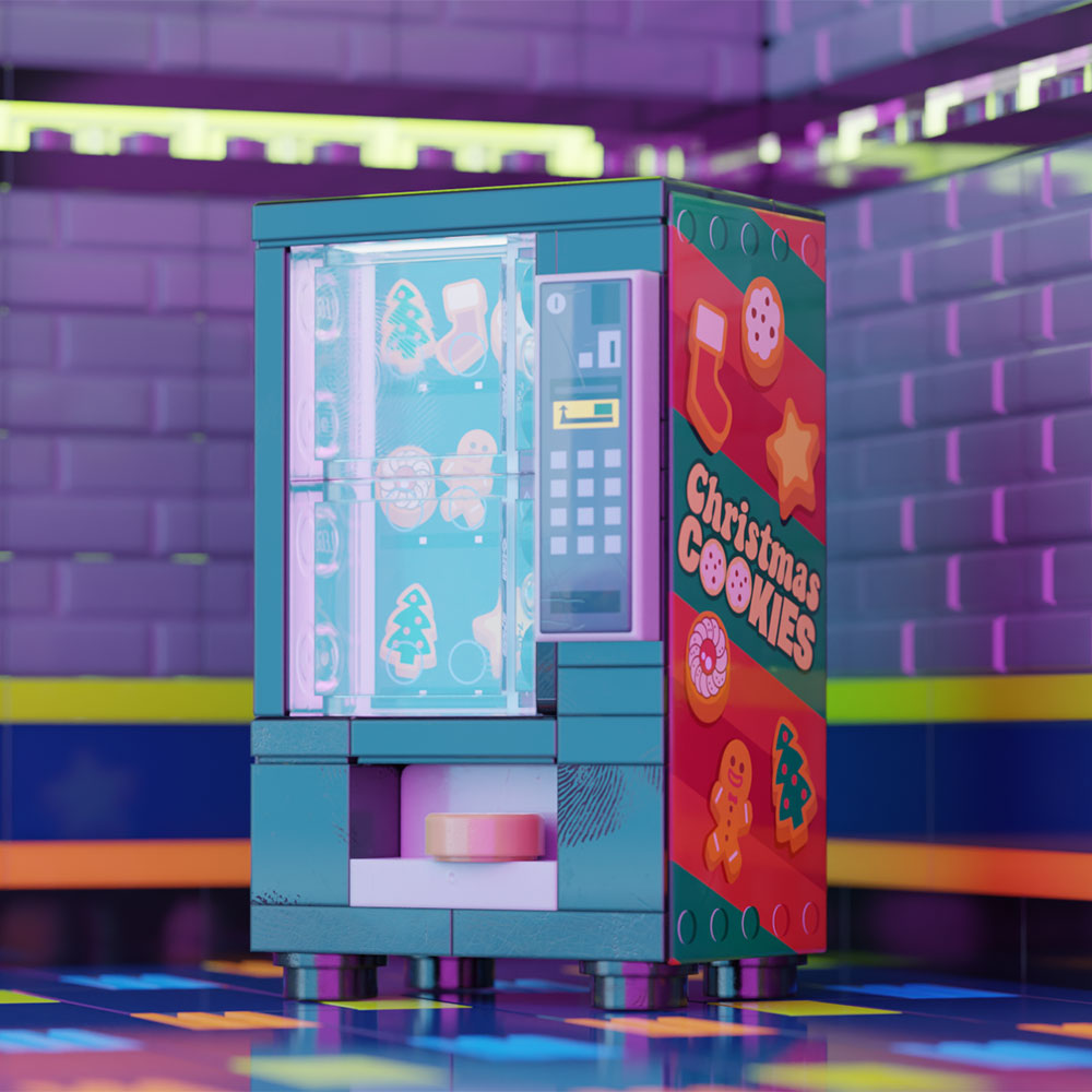 Christmas Cookies - Custom Vending Machine