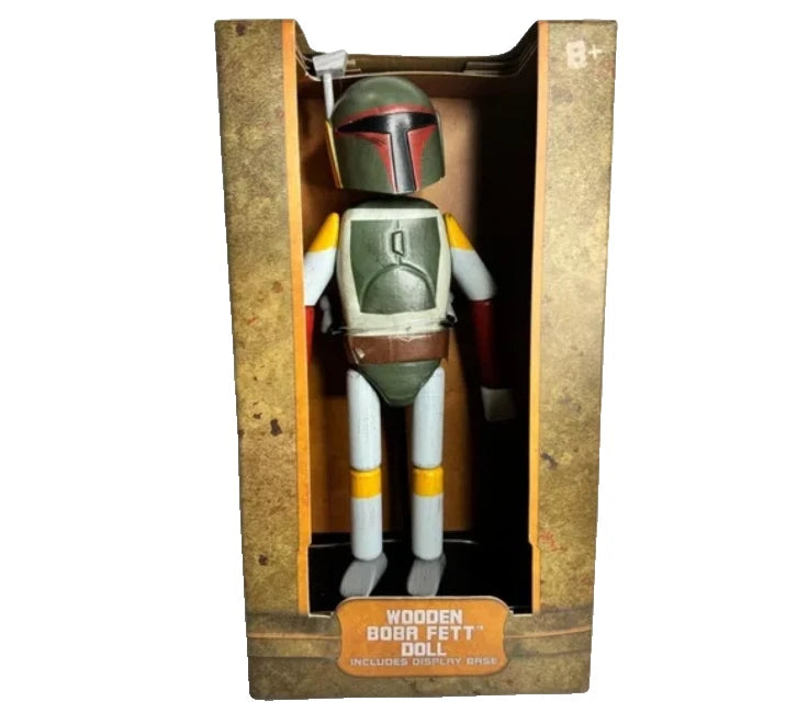 Disney Parks: Star Wars Galaxy's Edge Wooden Boba Fett Doll