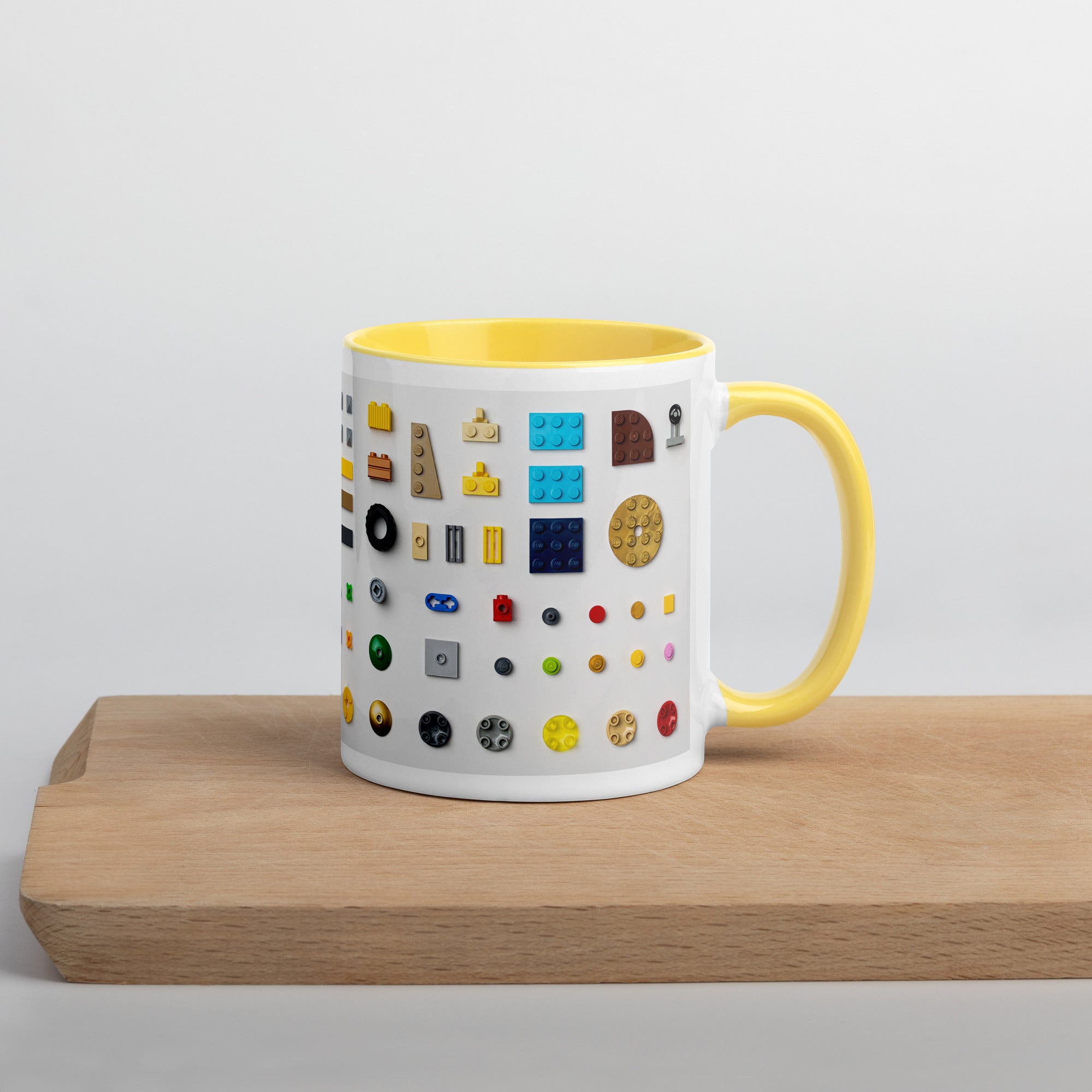 Knolled Lego Bricks Coffee & Tea Mug | Ceramic - 11 oz