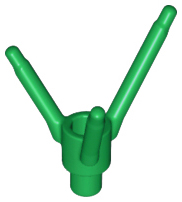 Flower Plant Stem w/ Bottom Pin - Official LEGO® Part