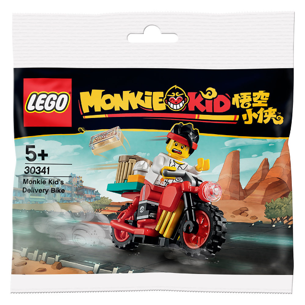 Monkie Kid's Delivery Bike - LEGO Monkie Kid Polybag Set (30341)