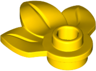 Plant Plate, Round 1 x 1 with 3 Leaves - Official LEGO® Part