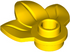 Plant Plate, Round 1 x 1 with 3 Leaves - Official LEGO® Part