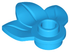 Plant Plate, Round 1 x 1 with 3 Leaves - Official LEGO® Part