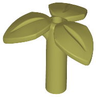 Plant, Stem with 3 Leaves (Small) - Official LEGO® Part