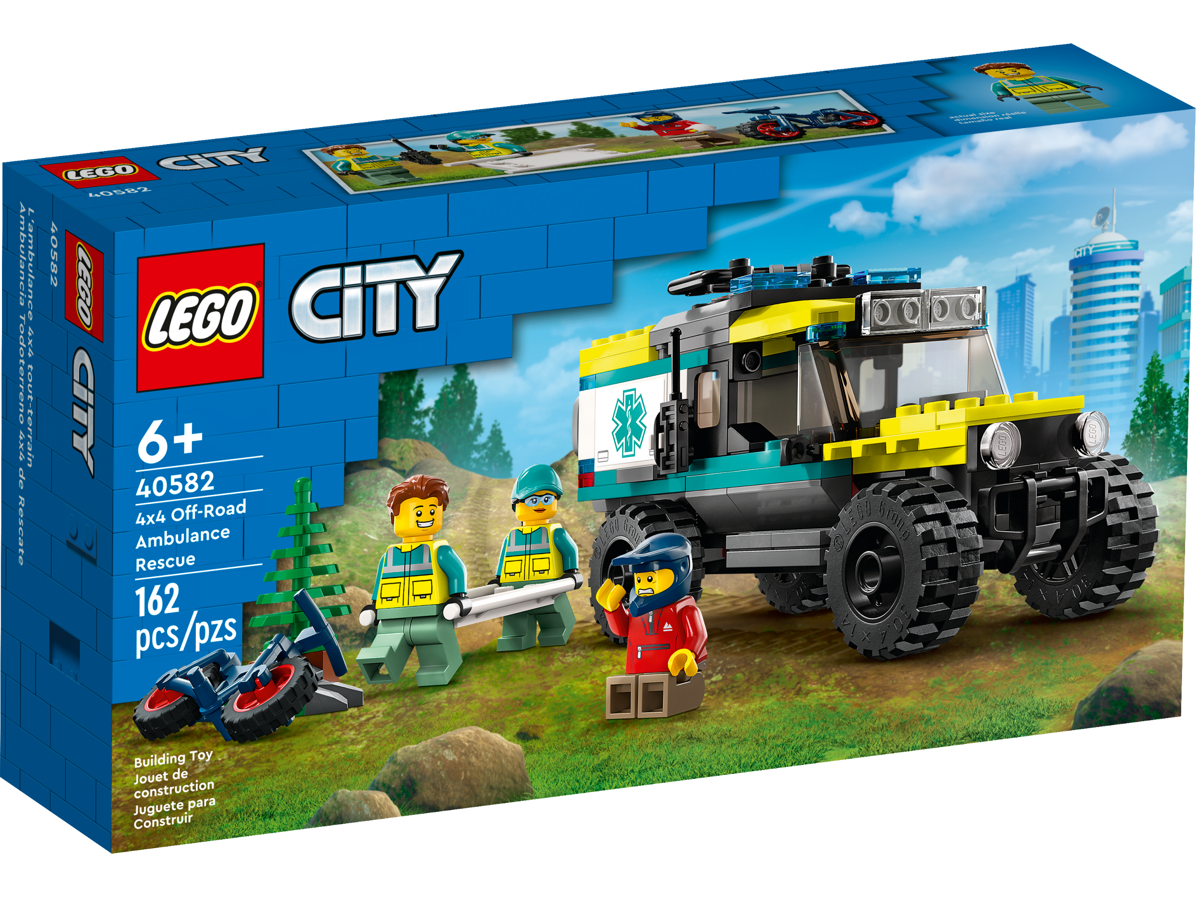 LEGO City 4x4 Off-Road Ambulance Rescue GWP Set (40582)