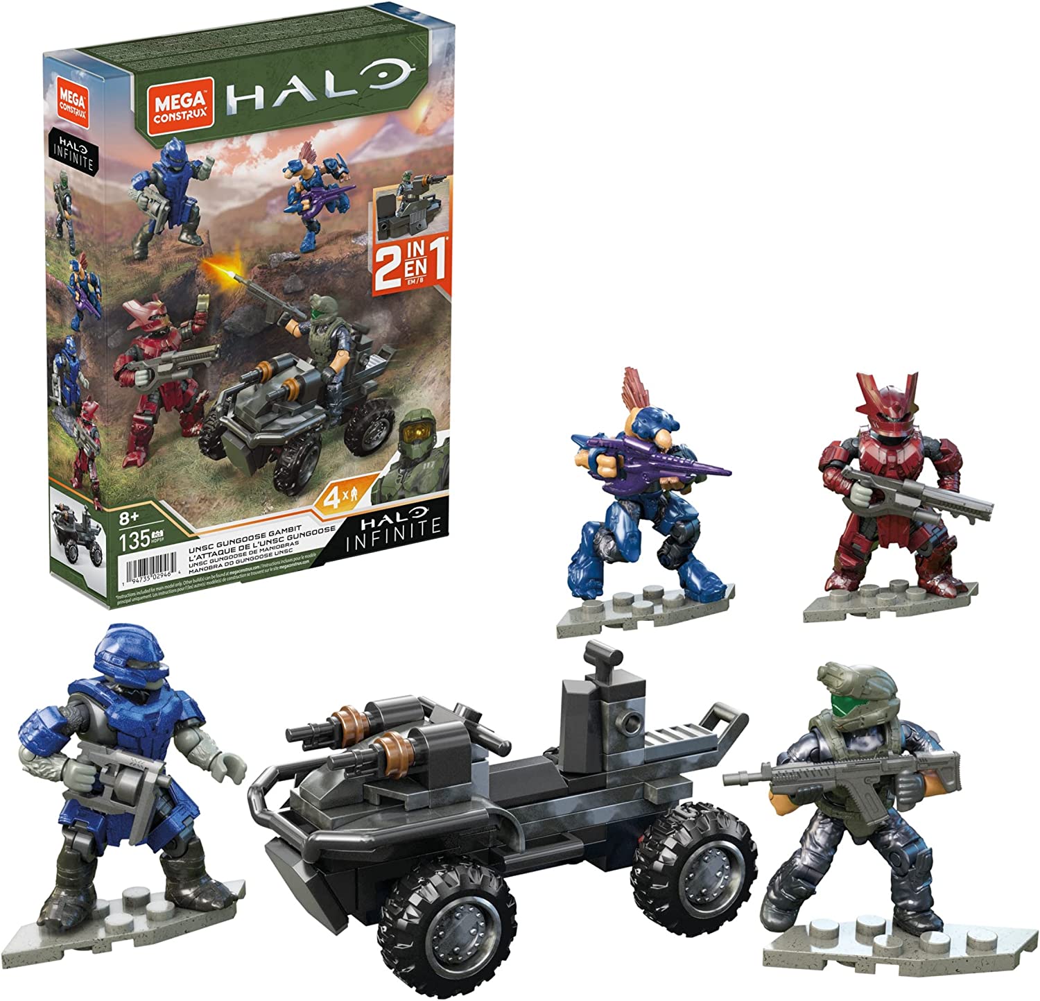 UNSC Gungoose Gambit - HALO Mega Construx Set (HDP59)