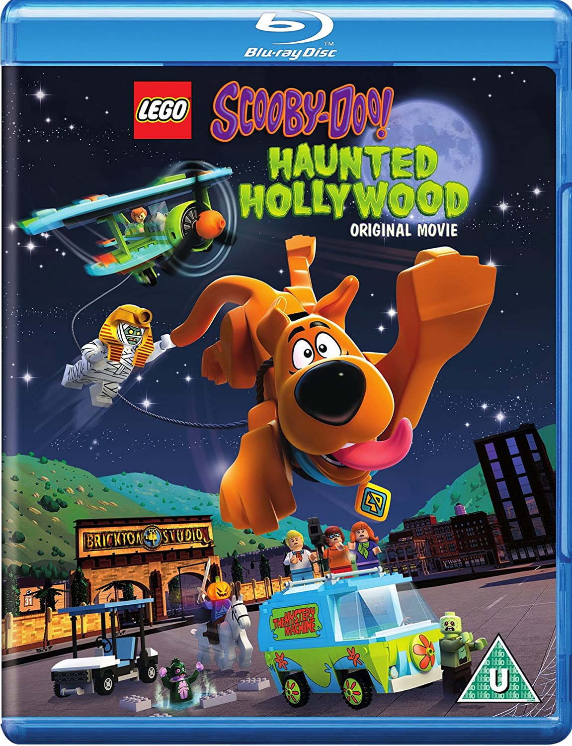 LEGO Scooby Doo Haunted Hollywood Original Movie Blu-Ray Disc – The Brick Show