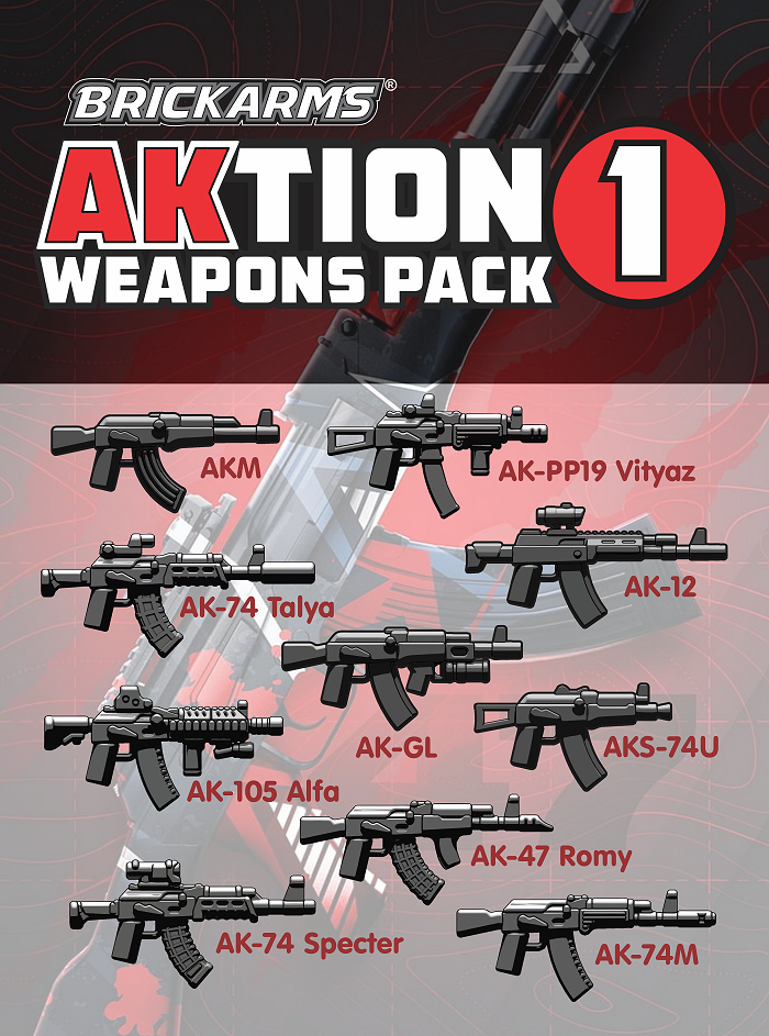BrickArms® AKtion Pack