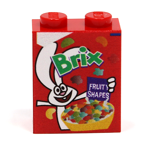 Frosted Mini Bricks Cereal - Custom Printed 1x2x2 Brick – B3 Customs