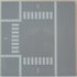 Right of Way, LEFT Roadway - 12" x 12" SLAB Lite Baseplate