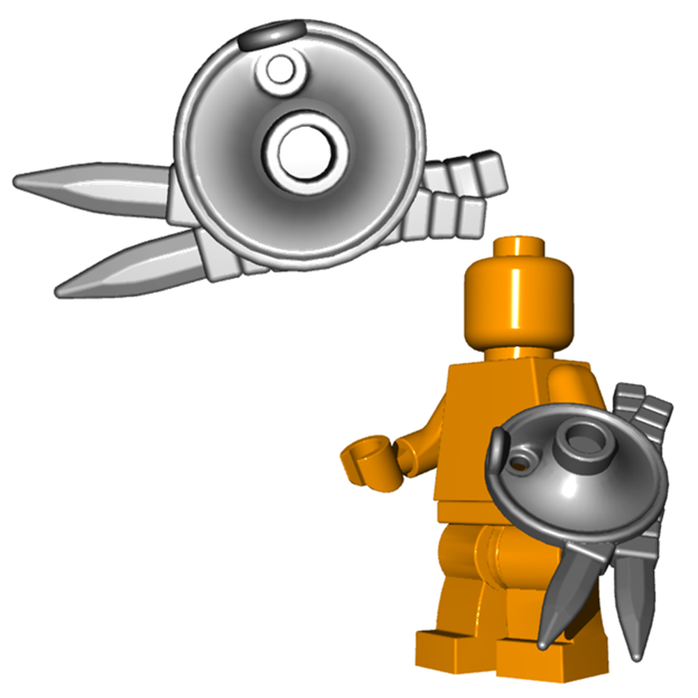 Lantern Shield - Brick Warriors