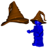 Minifigure Wizards Hat - Brick Warriors