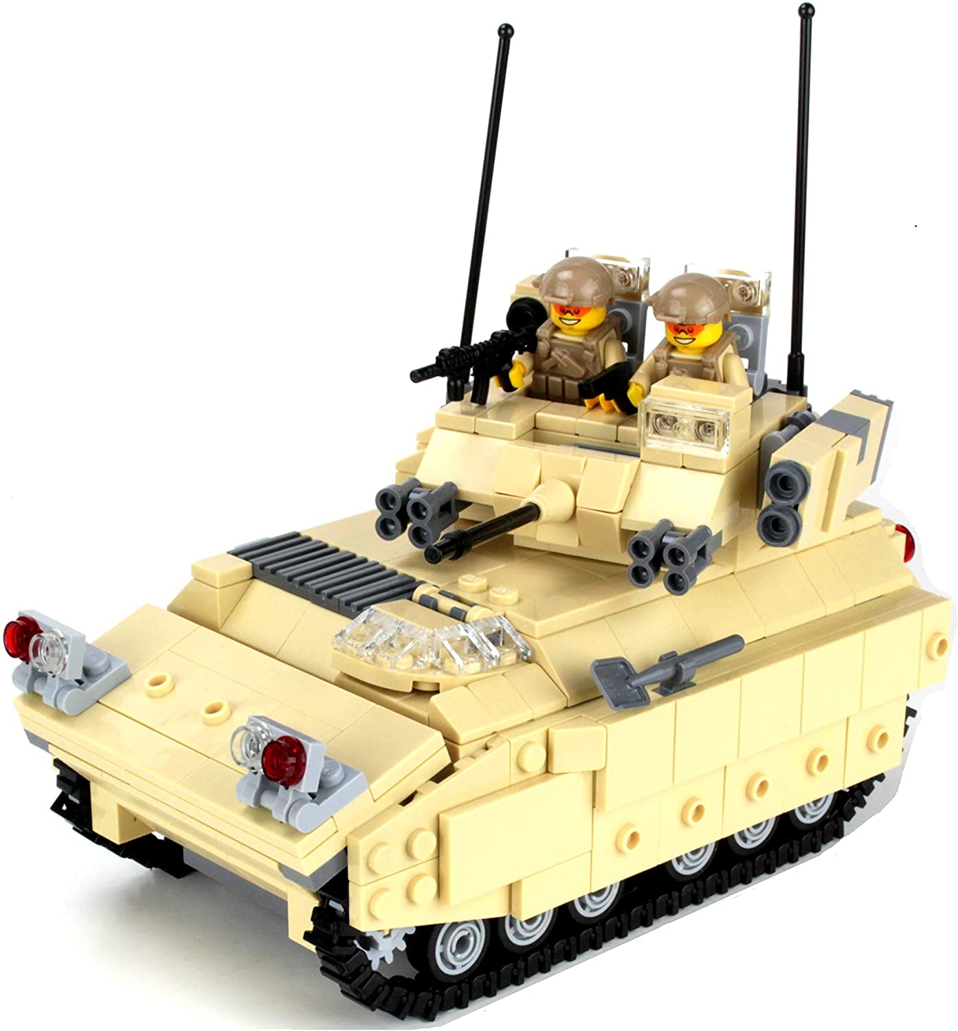 Army Bradley M2 Army Fighting Tank made with LEGO parts