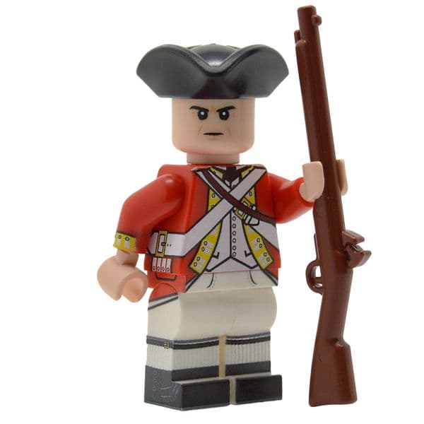 Revolutionary War British Soldier - Custom LEGO Military Minifigure – Brick Show