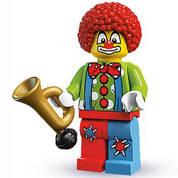 Circus Clown - Series 1 LEGO Collectible Minifigure (2010)