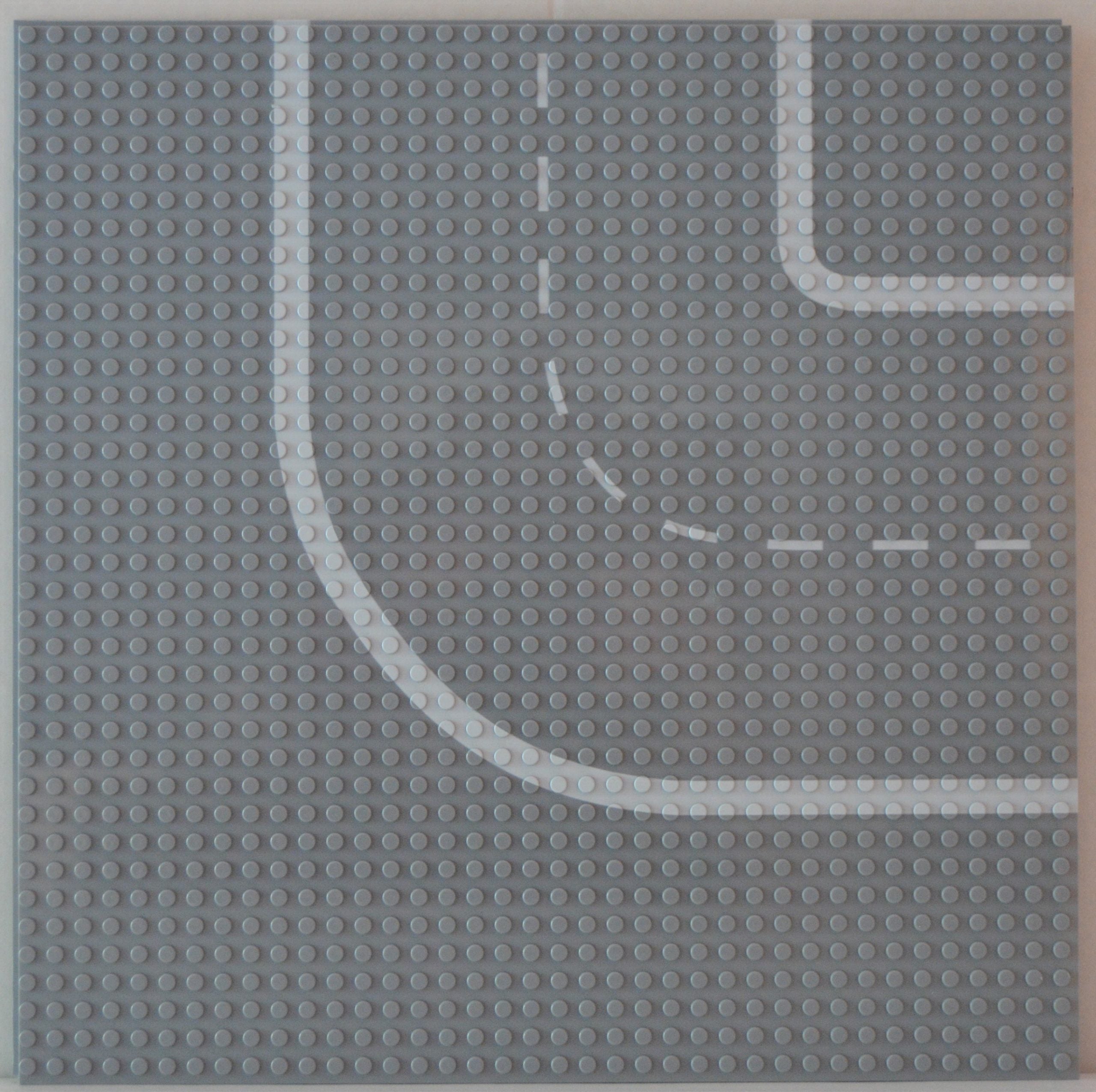 Street Curve #3 - 12" x 12" SLAB Lite Baseplate