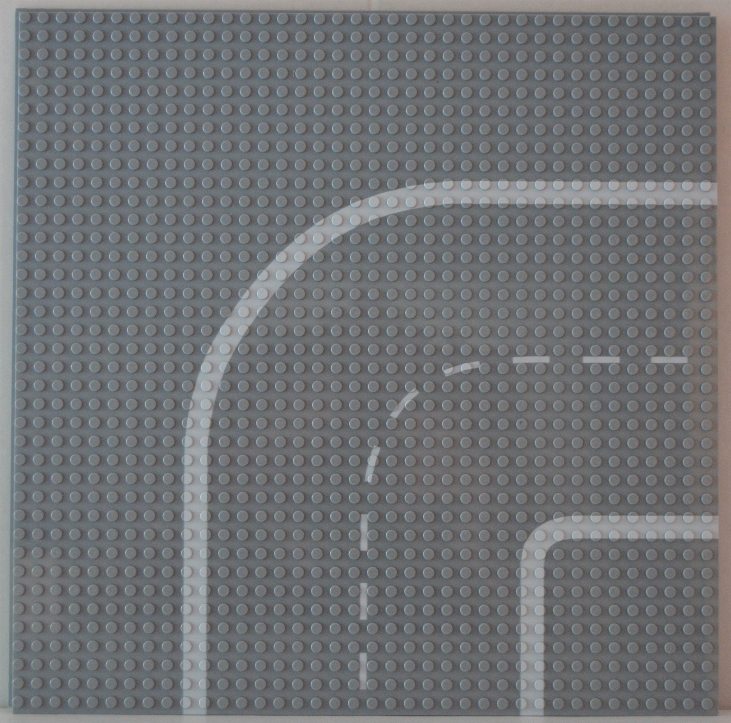 Street Curve #1 - 12" x 12" SLAB Lite Baseplate