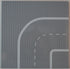 Street Curve #1 - 12" x 12" SLAB Lite Baseplate