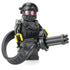 Heavy Gunner Minigun Soldier - Custom Military Minifig