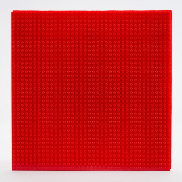 Baseplate (Flame Red) SLAB Lite - 38 x 38 Studs