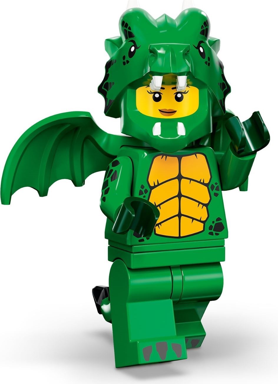 Green Dragon Costume - LEGO Collectible Minifigure 71034 (Series 23) (2022)