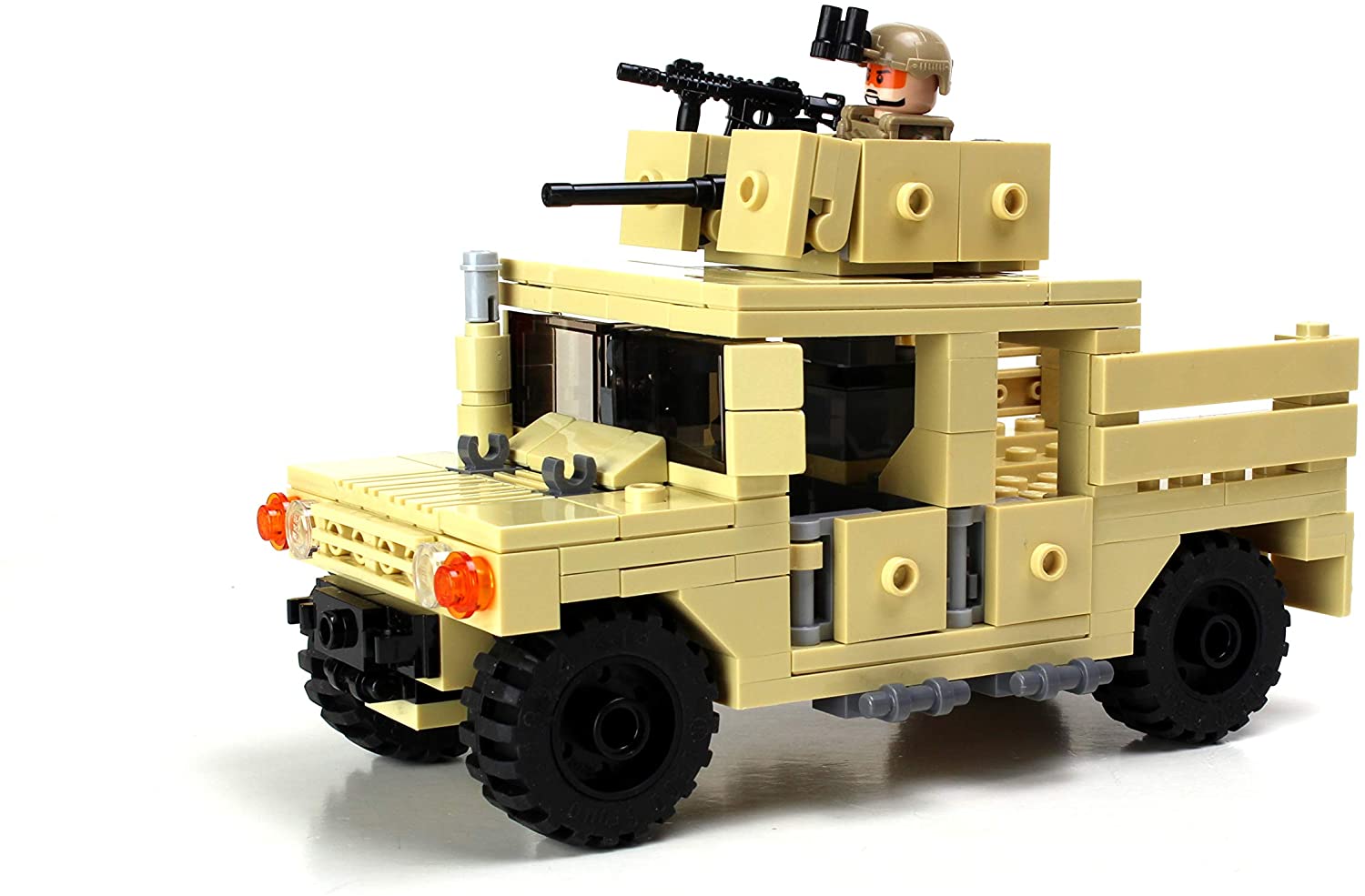 Army Tactical Gun Truck 4 x 4 - Custom Military Set