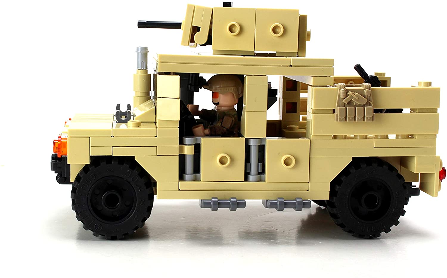 Army Tactical Gun Truck 4 x 4 - Custom Military Set