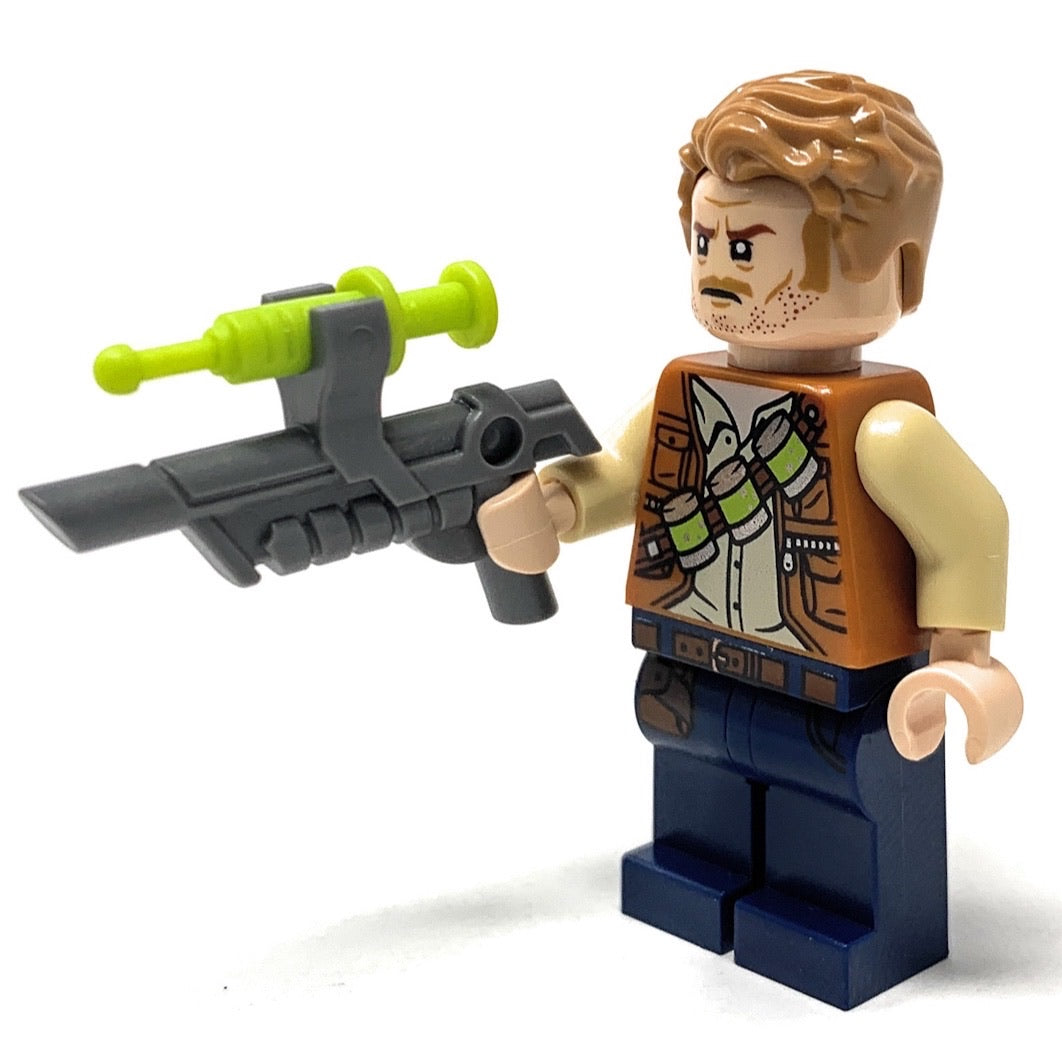 Owen Grady Gun) - LEGO Jurassic World Minifigure (2020) – The Brick Show Shop