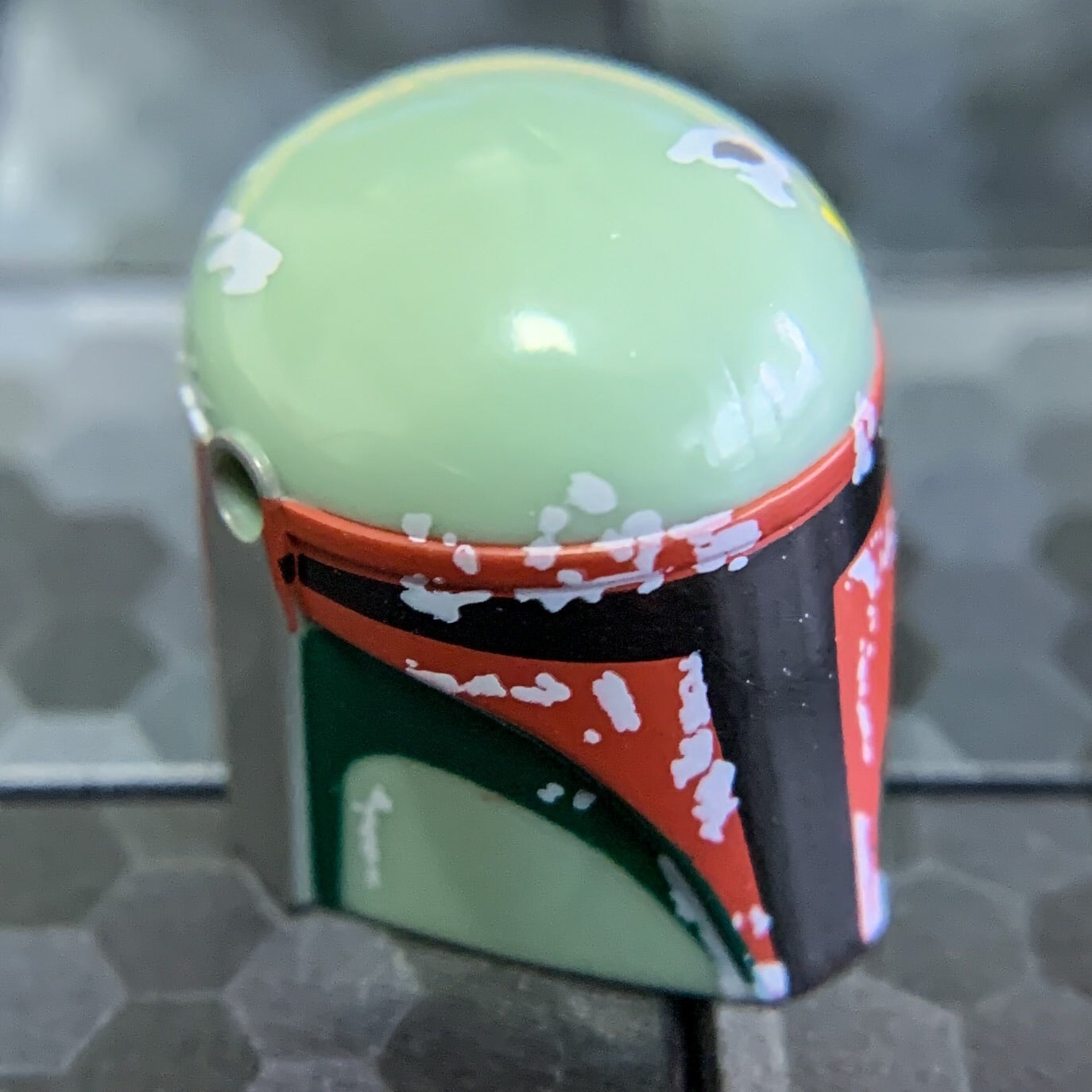 Mandalorian Junior / Battle Damaged Helmet - Clone Army Customs