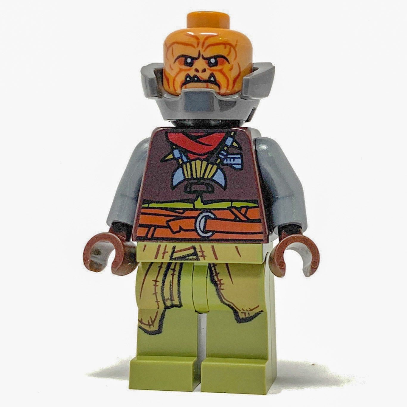 Klatooinian Raider with Neck Armor - LEGO Star Wars Mandalorian Minifigure (2019)