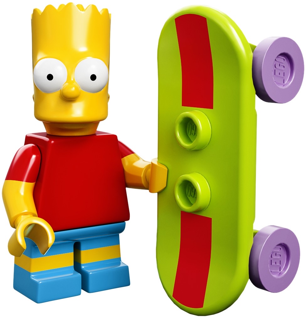 Bart Simpson - LEGO Simpsons Collectible Minifigure (Series 1) (2014)