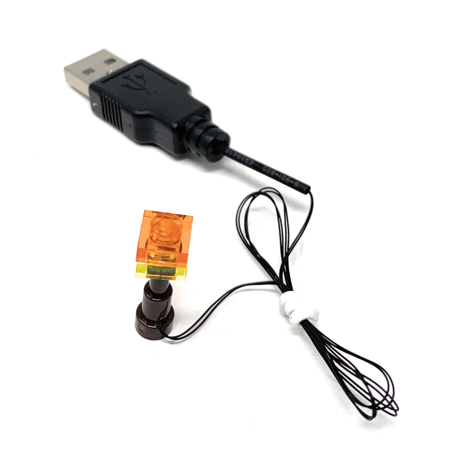 Light-Up Minecraft Torch for LEGO Minifigures