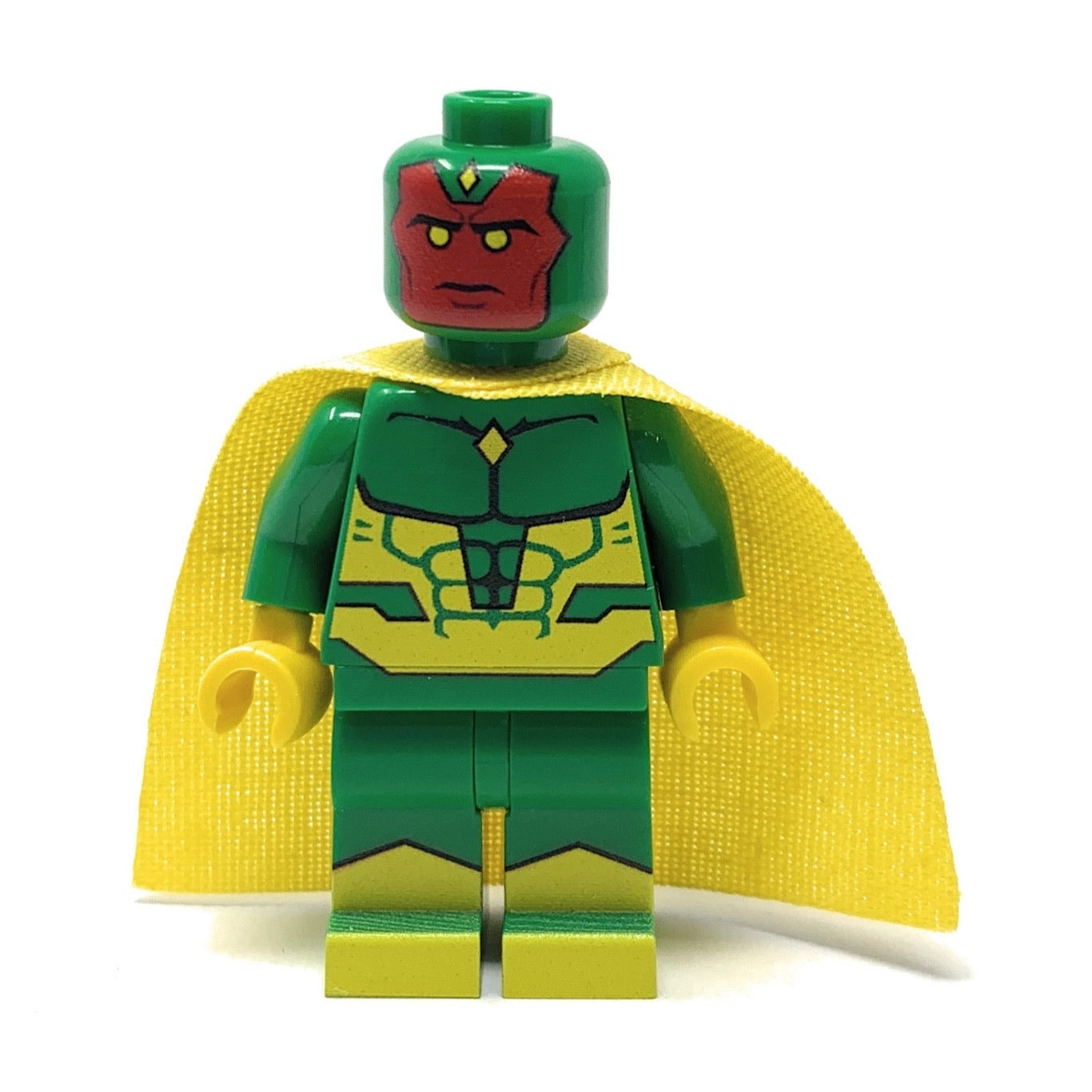 Vision - Custom LEGO Marvel – The Brick Show Shop
