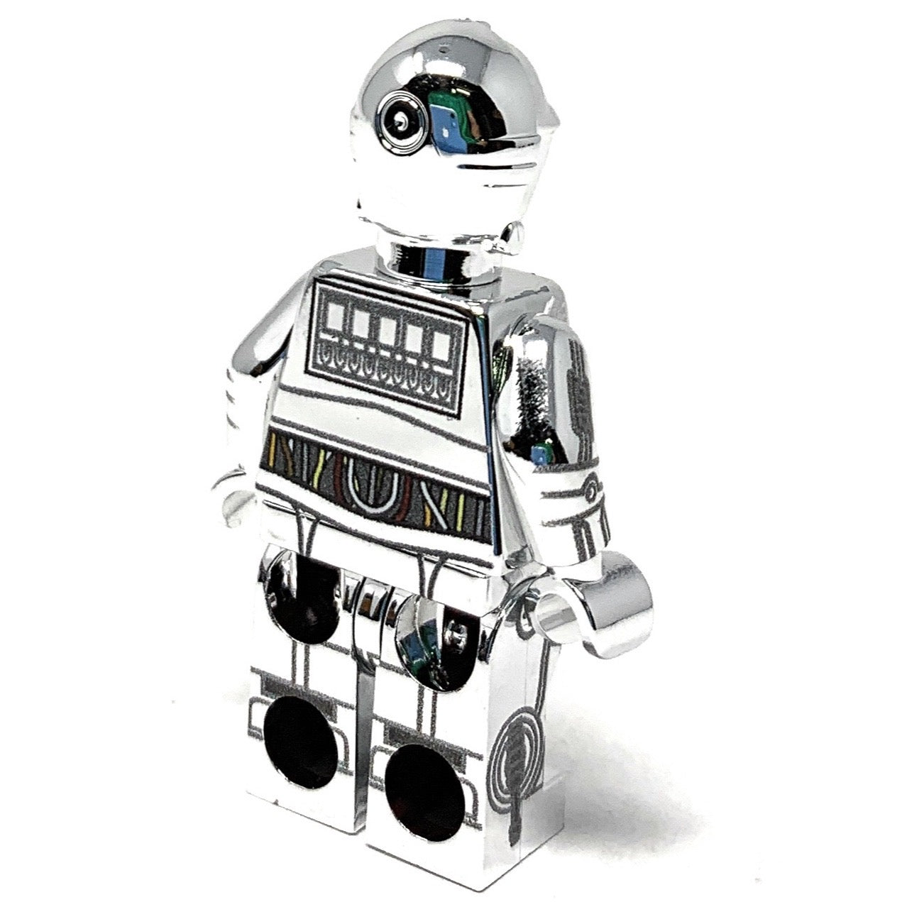 TC-14 Droid (Silver Chrome) - Custom LEGO Star Wars Minifigure