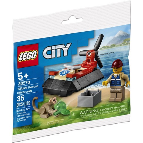 LEGO City Wildlife Rescue Hovercraft Polybag Set (30570)