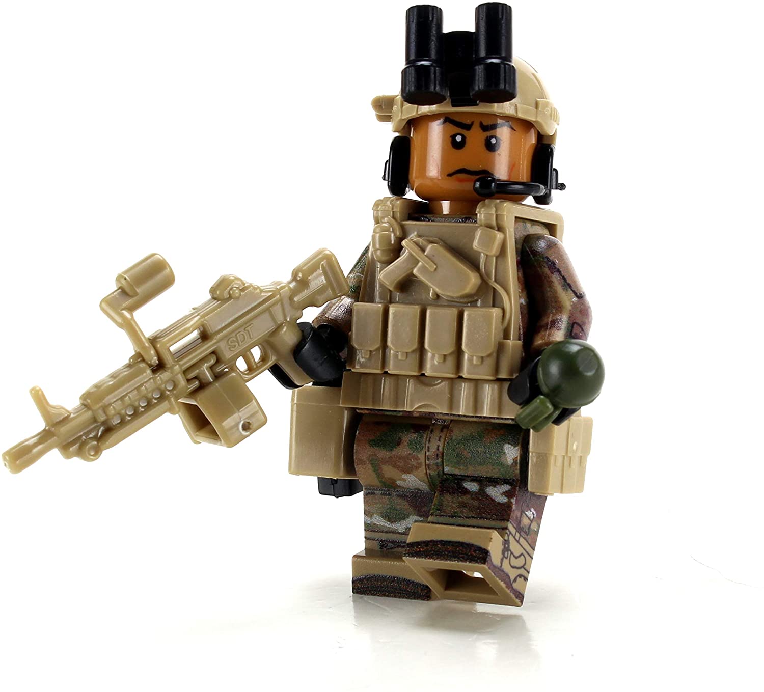 US Army African American Gunner OCP Custom LEGO Military – The Brick Show Shop