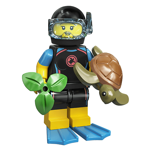 Diver - LEGO Series 20 Collectible Minifigure