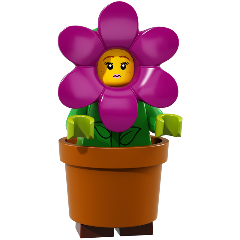 Flowerpot Girl - LEGO Series 18 Collectible Minifigure (2018)