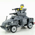 German WW2 Armored Car Sd.Kfz 222 - Custom Military Set