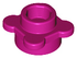 Plant, Round 1x1 w/ Flower Edge (4 Petals, Knobs) - Official LEGO® Part