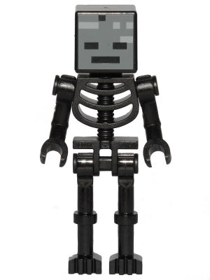 Wither Skeleton (Bent Arms) - LEGO Minecraft Minifigure (2021)