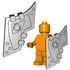 Orc Tower Shield for LEGO minifigures