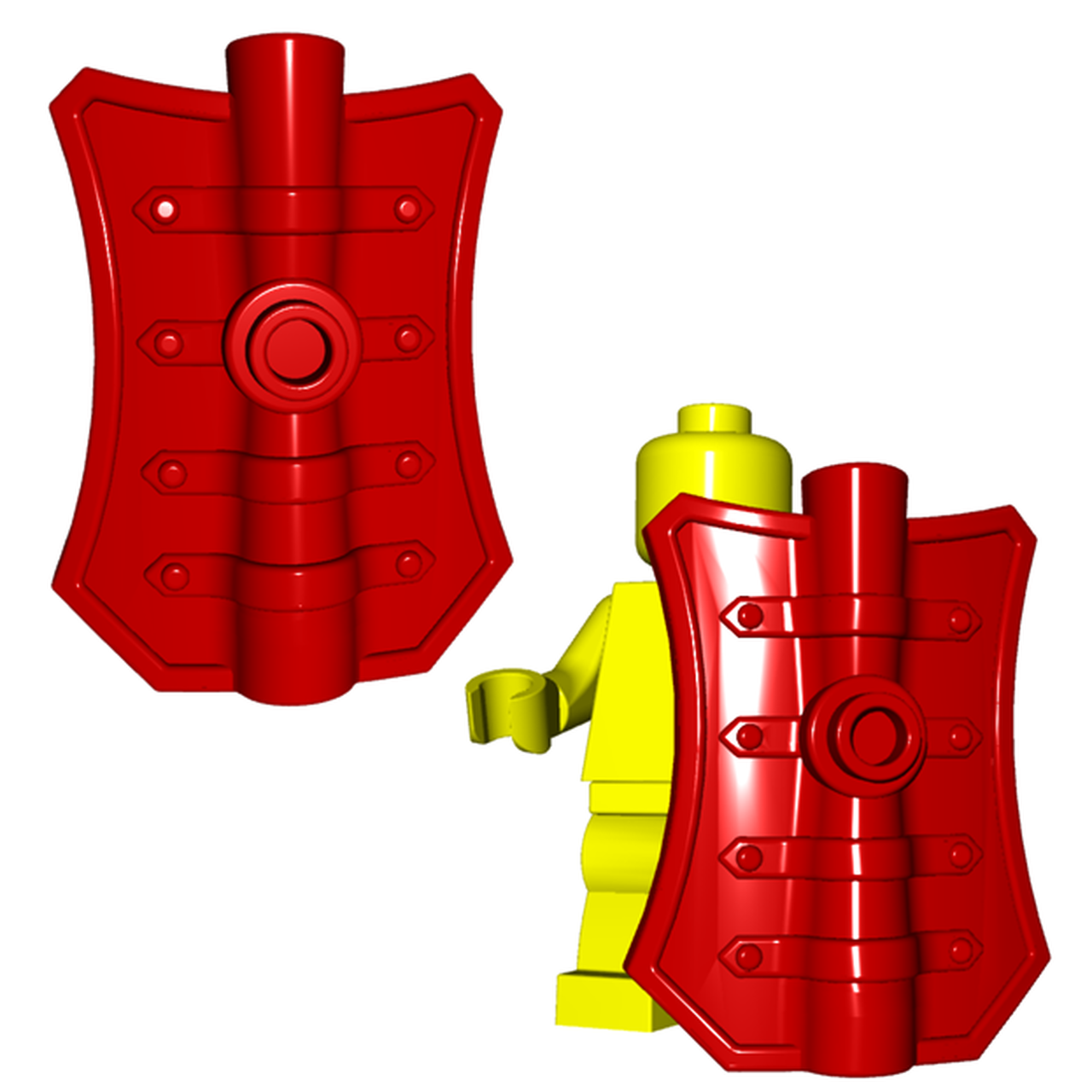 Pavise Shield - Brick Warriors